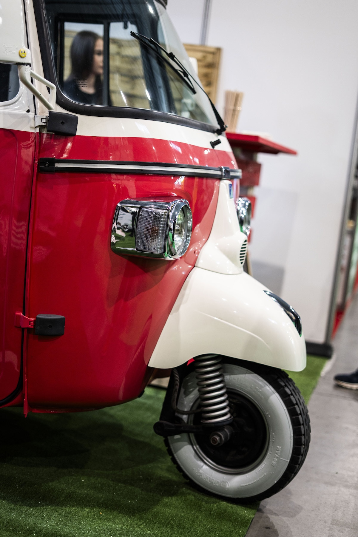 Piaggio Ape detail předku