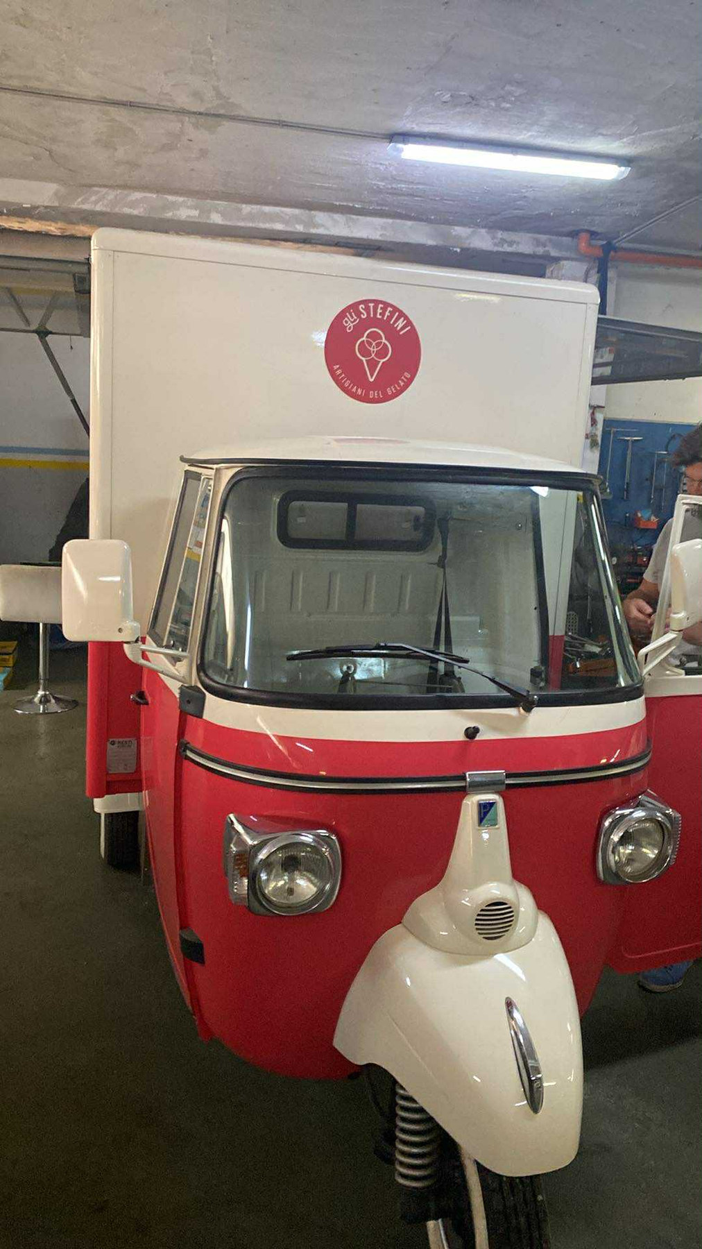 Piaggio Ape v italske dilne pred prevzetim